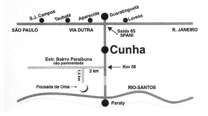 Pousada Da Oma Cunha Buitenkant foto